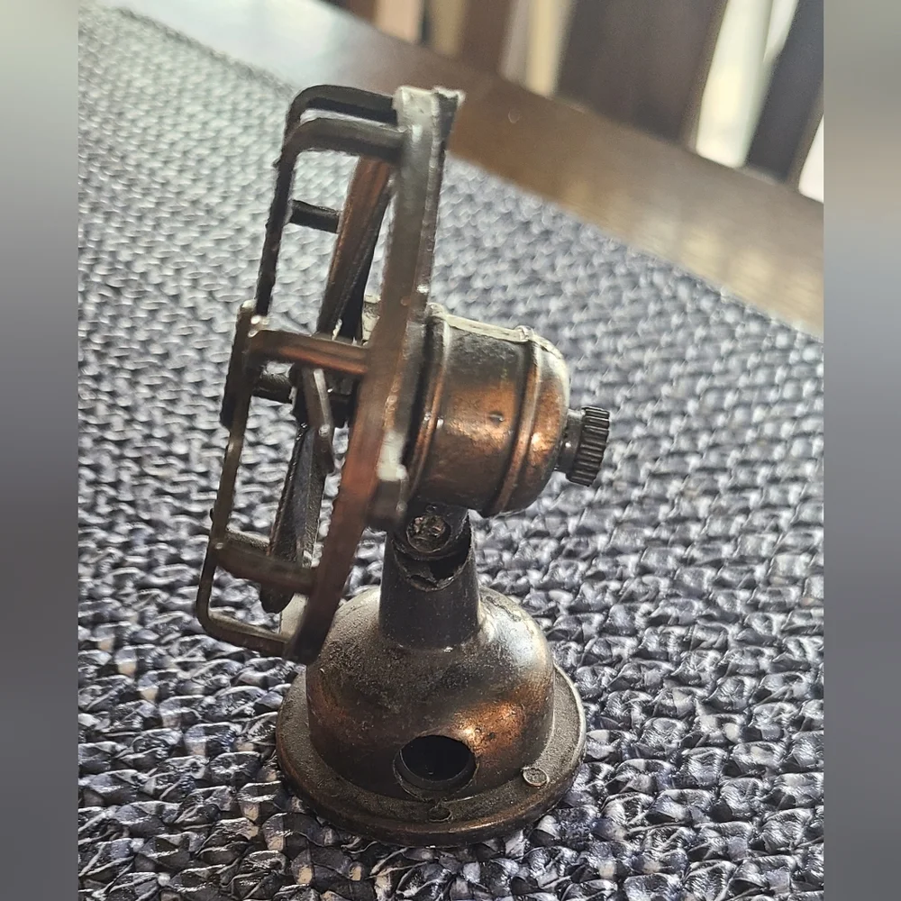Die cast metal miniature fan pencil sharpener 3